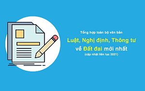 văn bản Luật, Nghị định, Thông tư về đất đai