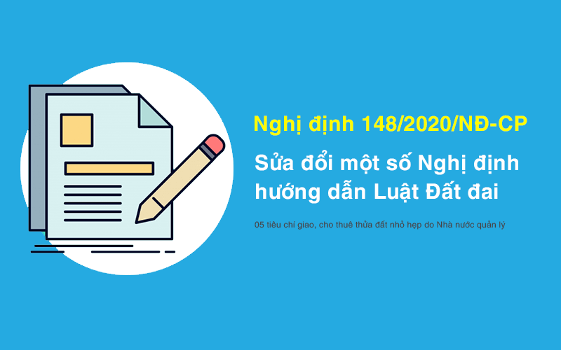 Nghị định 148_2020_NĐ-CP sửa đổi một số Nghị định hướng dẫn Luật Đất đai